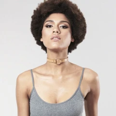 Коричневый чокер Maze Single Choker