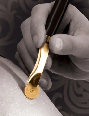 Золотисто-чёрное колесо Вартенберга Wartenberg Wheel