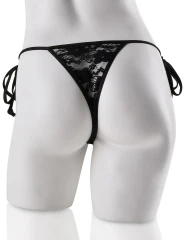 Кружевные трусики с вибропулей и пультом ДУ в виде кольца Date Night Remote Control Panties