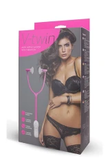Вакуумный массажёр для сосков V TWIN AUTO NIPPLE SUCKER WITH VIBRATION